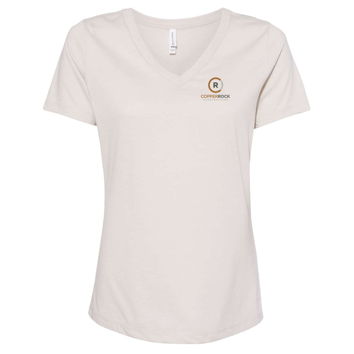 Relaxed Heather V-Neck