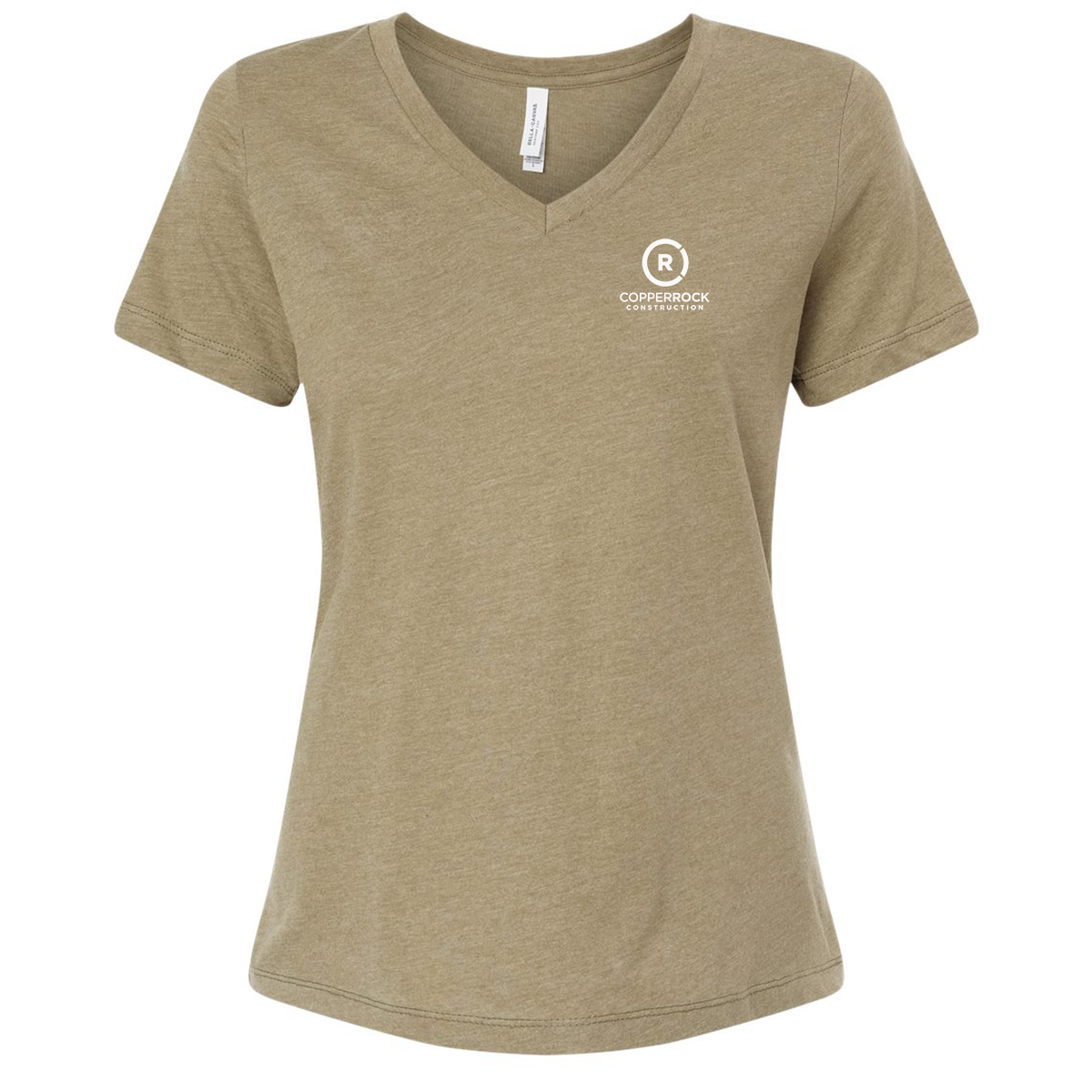 Relaxed Heather V-Neck