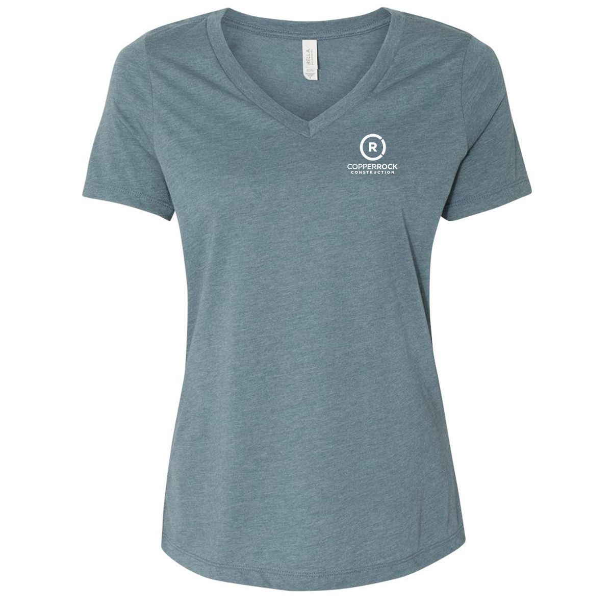 Relaxed Heather V-Neck