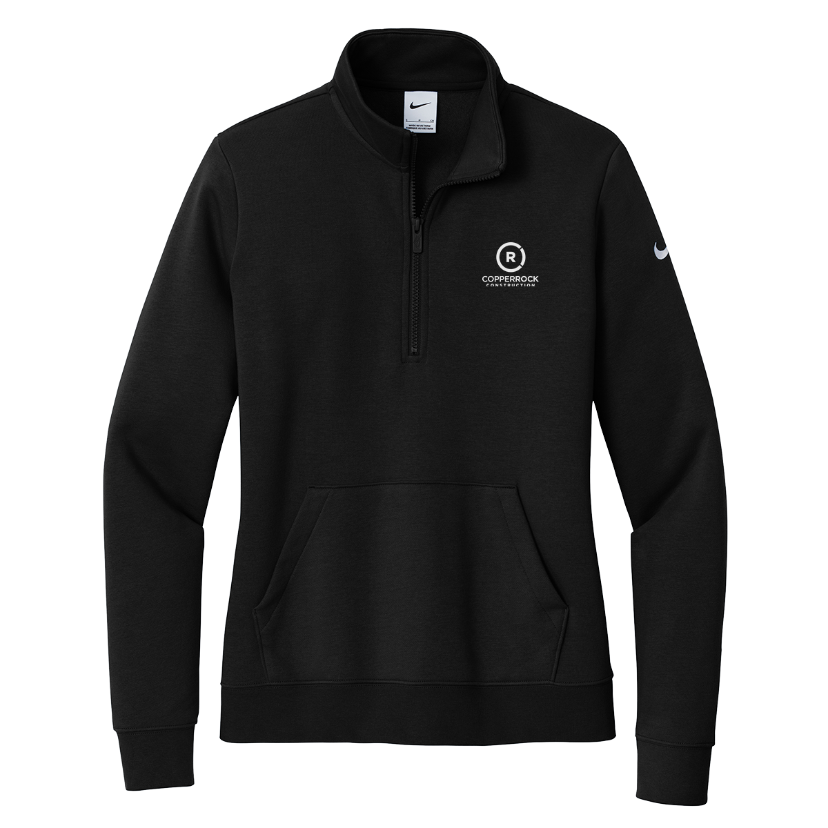 Nike Women's Club Fleece Sleeve Swoosh 1/2-Zip