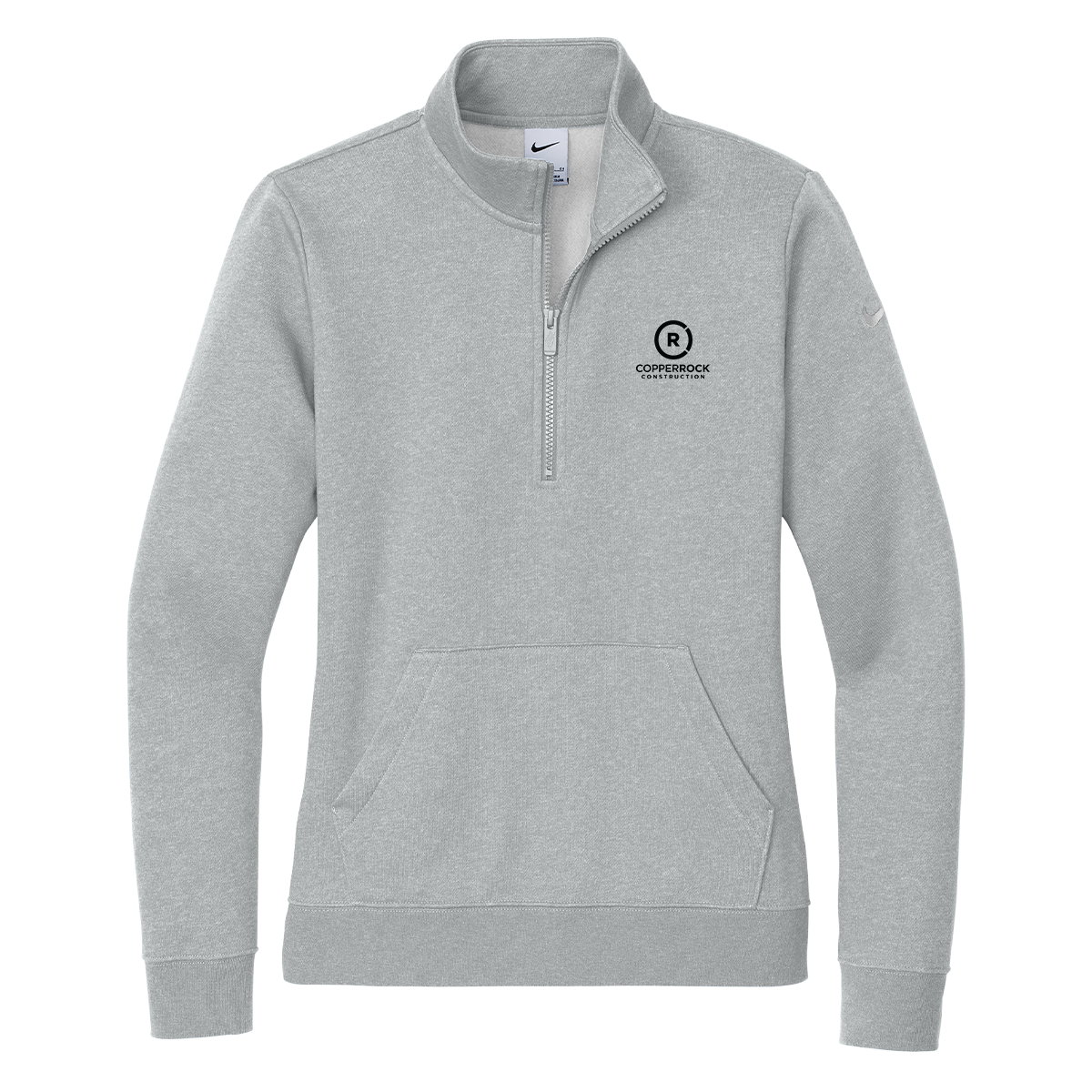 Nike Women's Club Fleece Sleeve Swoosh 1/2-Zip