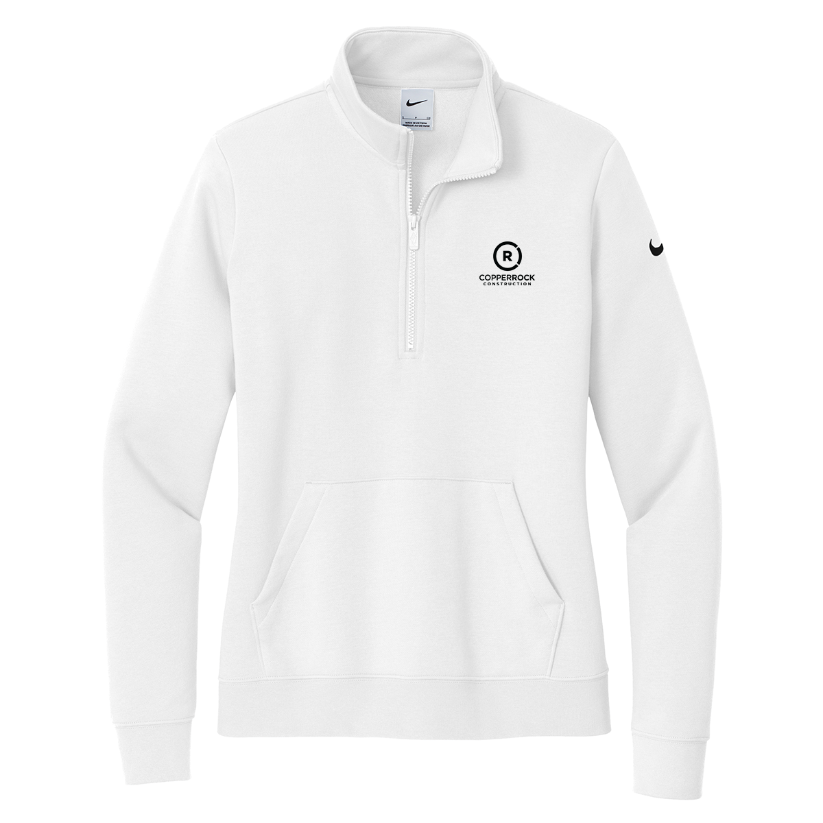 Nike Women's Club Fleece Sleeve Swoosh 1/2-Zip