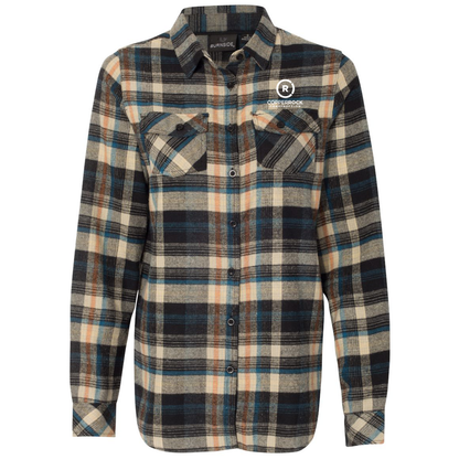 Burnside - Women's Yarn-Dyed Long Sleeve Flannel Shirt