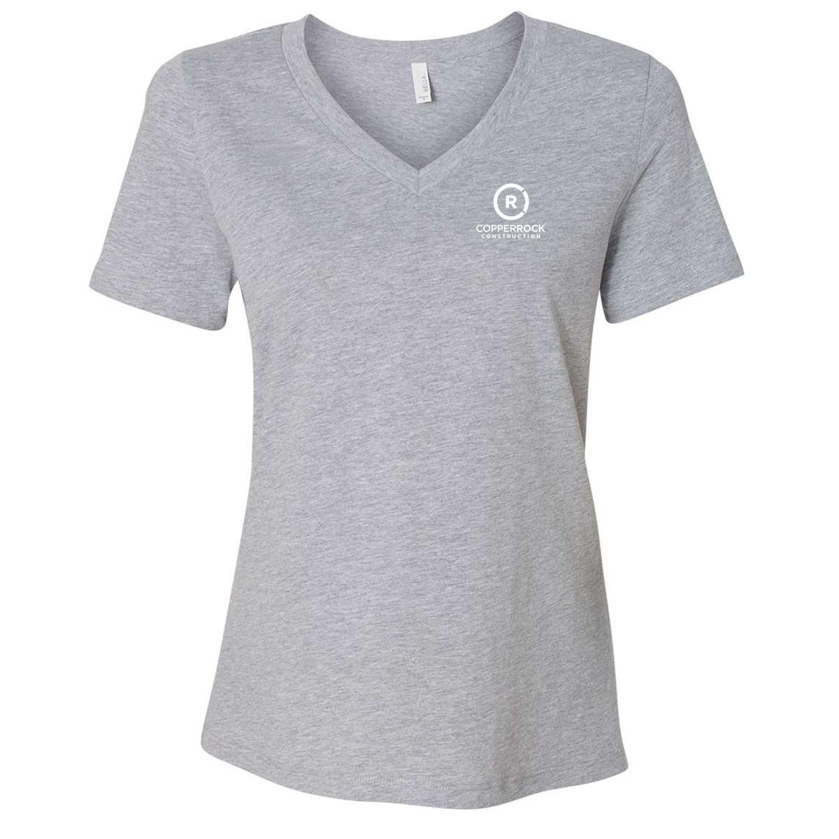 Relaxed Heather V-Neck