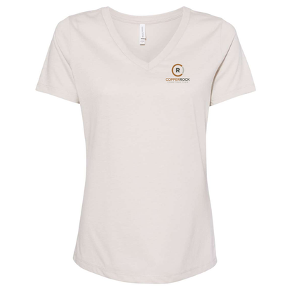 Relaxed Heather V-Neck