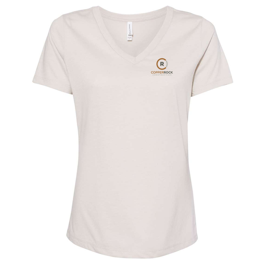 Relaxed Heather V-Neck