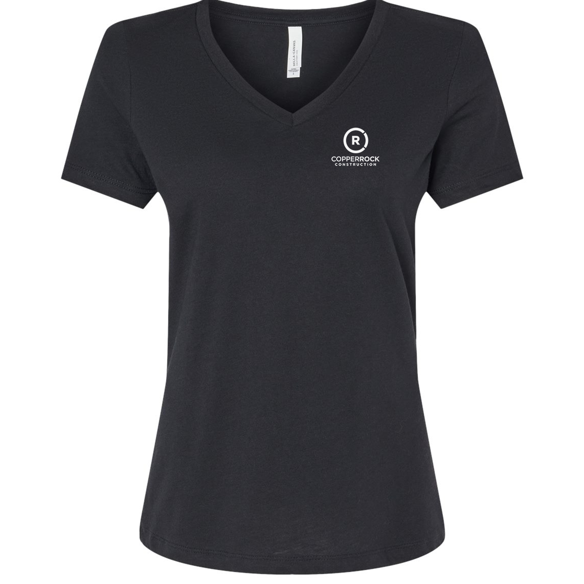 Relaxed Heather V-Neck
