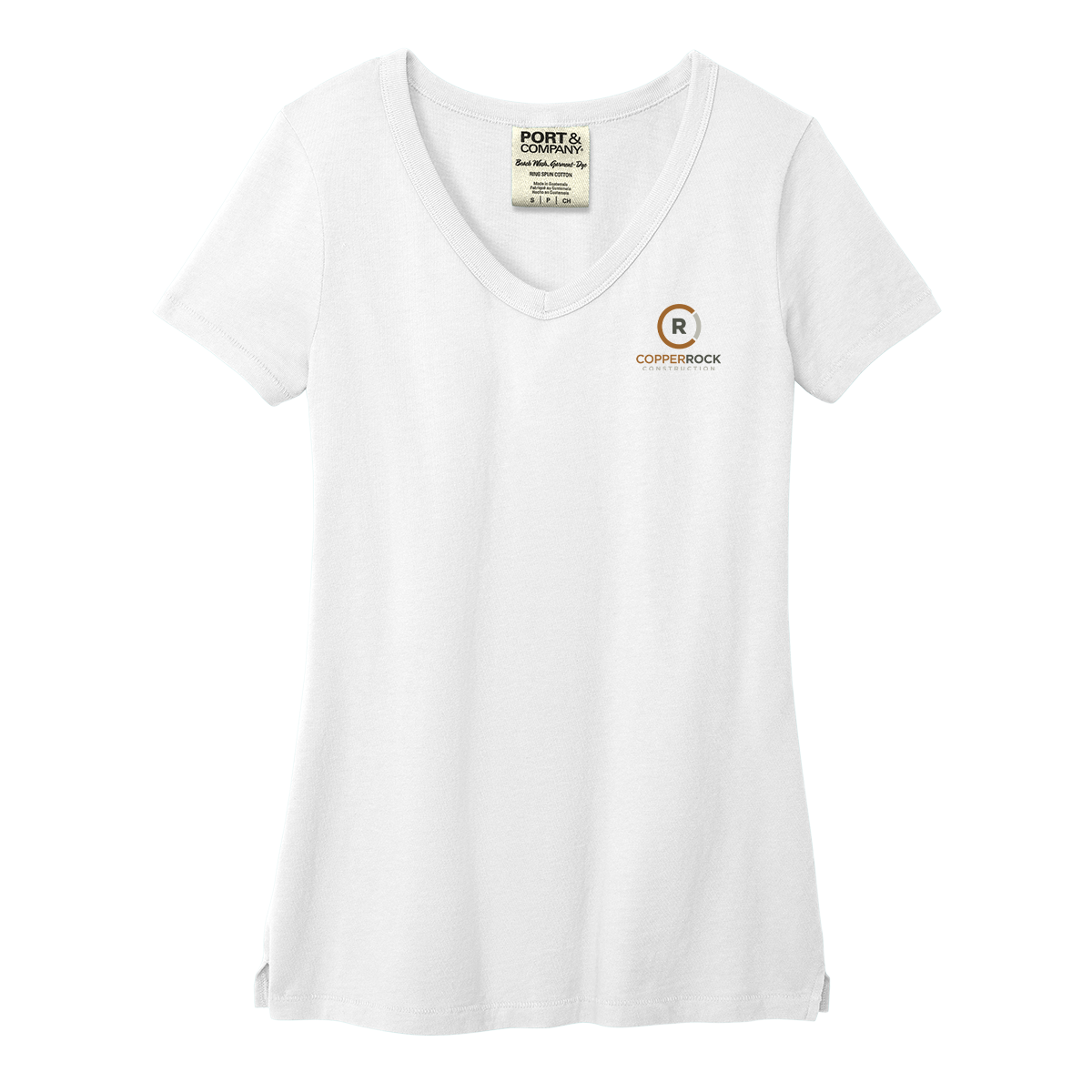 Port & Company Women's Beach Wash Garment-Dyed V-Neck Tee