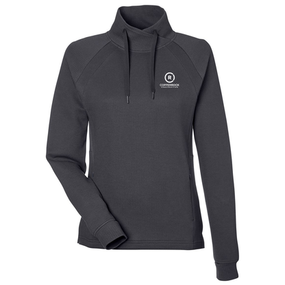 Rhythm Waffle Cross Neck Pullover