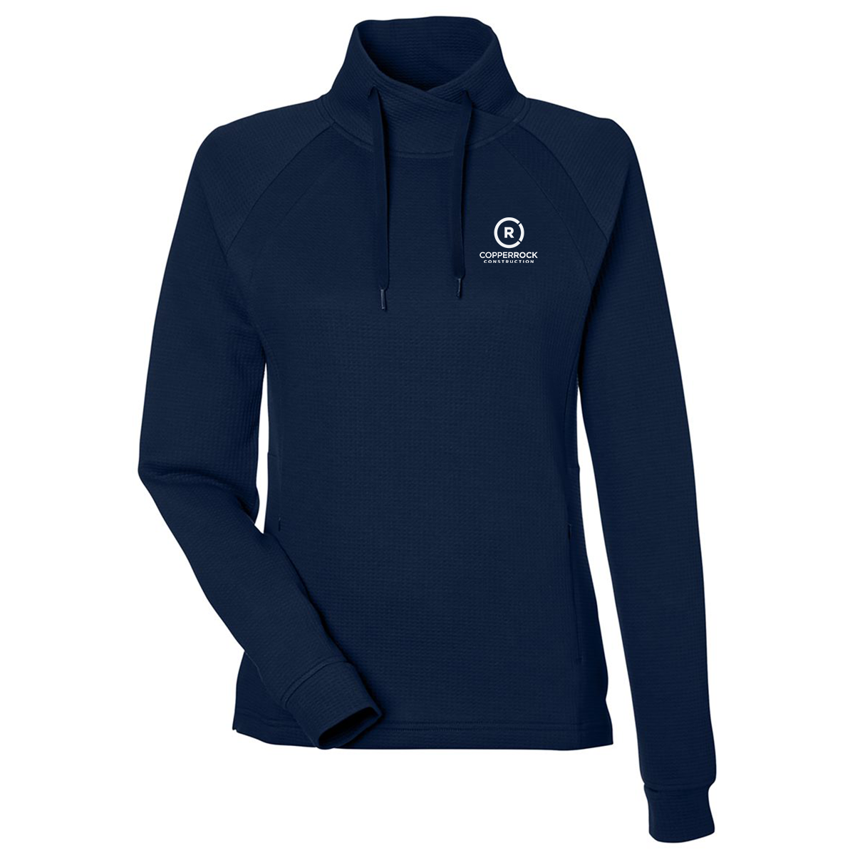 Rhythm Waffle Cross Neck Pullover